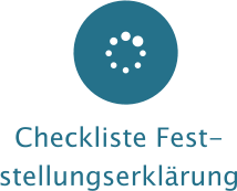 Checkliste Fest-stellungserklärung
